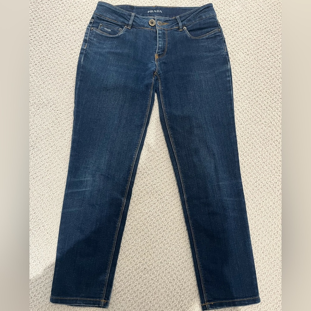 Prada Blue Denim Jeans